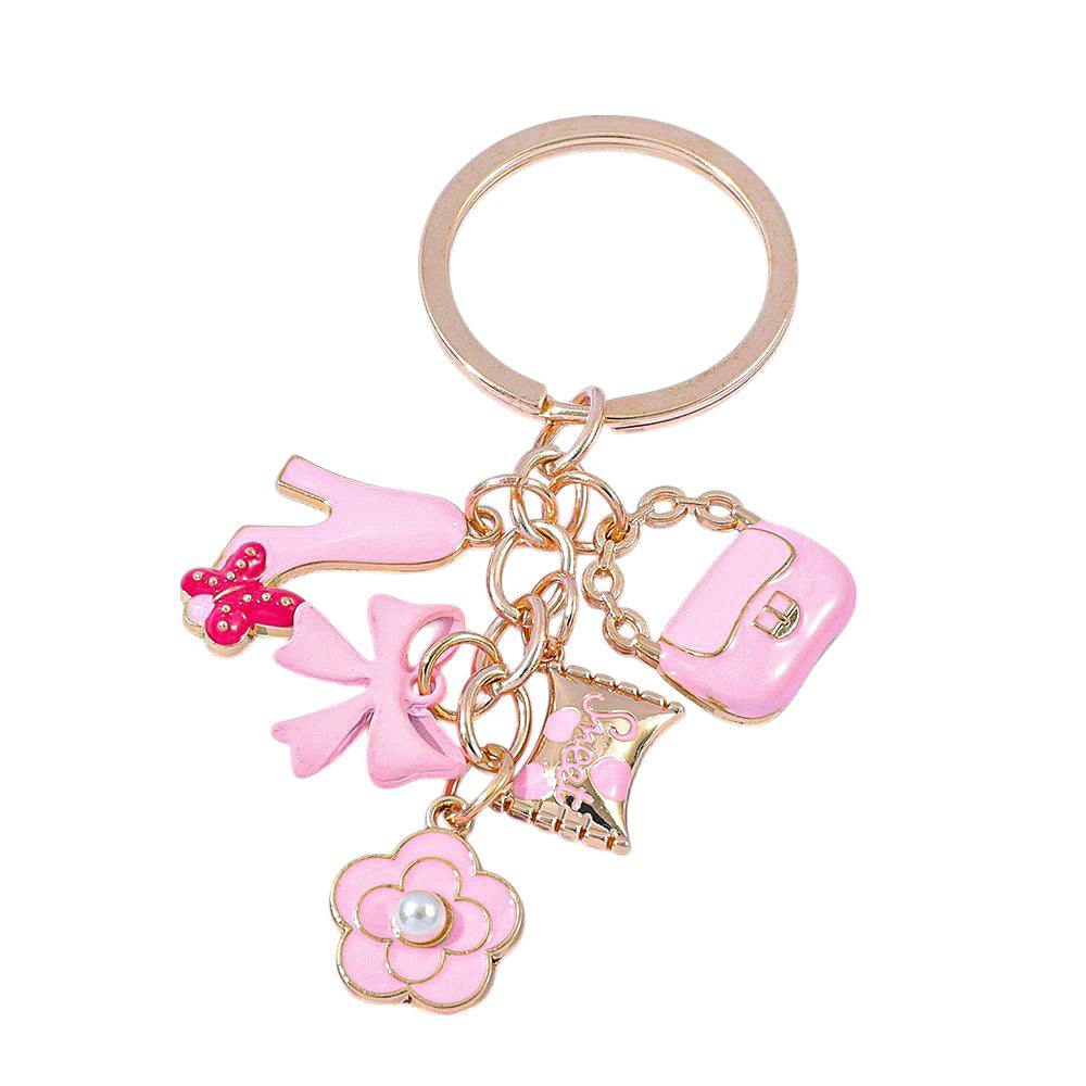 High Heel Charm Keychain