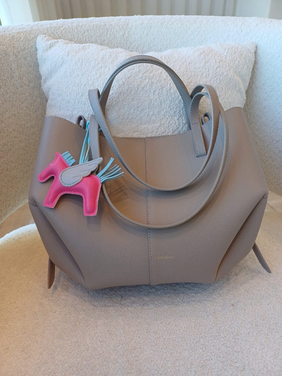 Flying Horse Charm – Pink