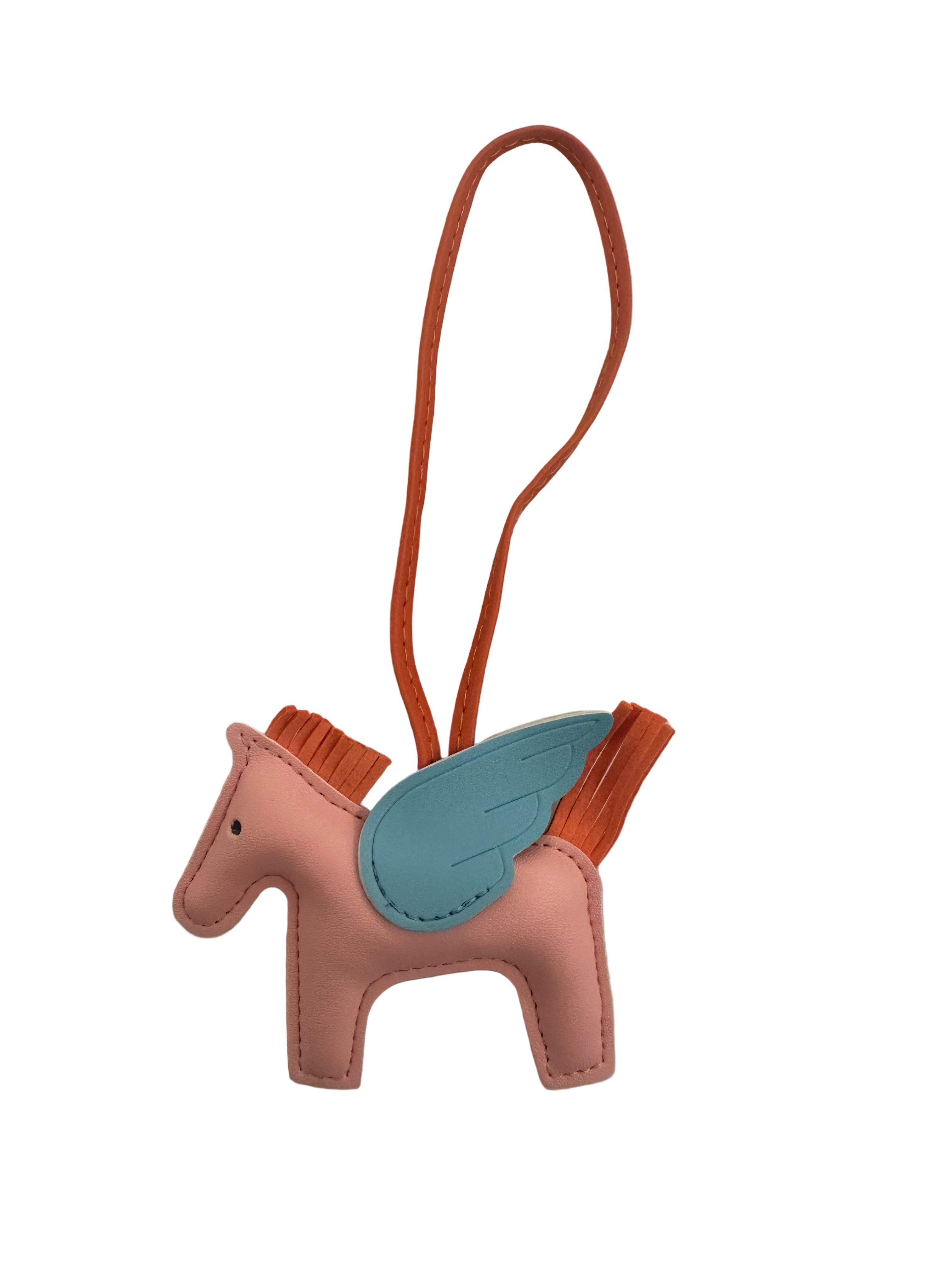 Flying Horse Charm – Pink, Red & Purple