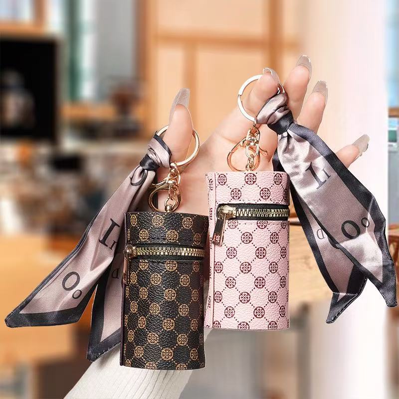 Monogrammed Lipstick Bag Charm