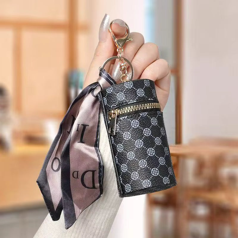 Monogrammed Lipstick Bag Charm