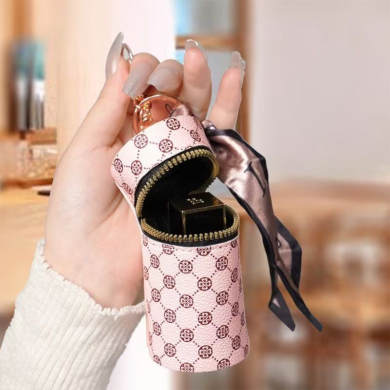 Monogrammed Lipstick Bag Charm