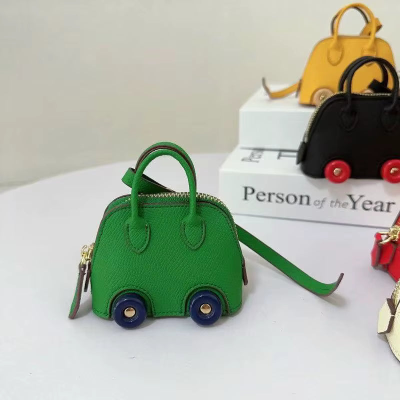 Handbag with Wheels Bag Charm