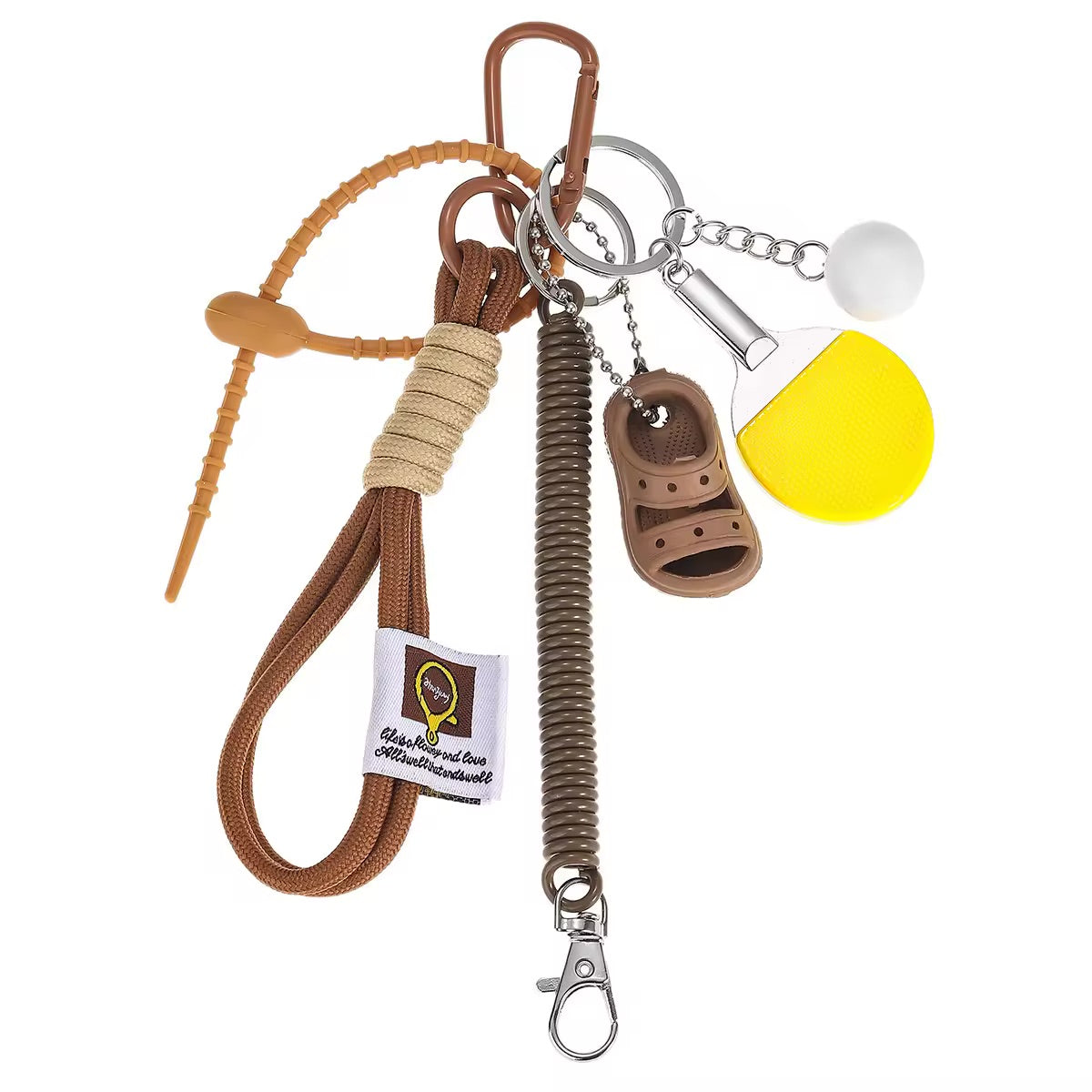 Ping Pong & Sandals Charm