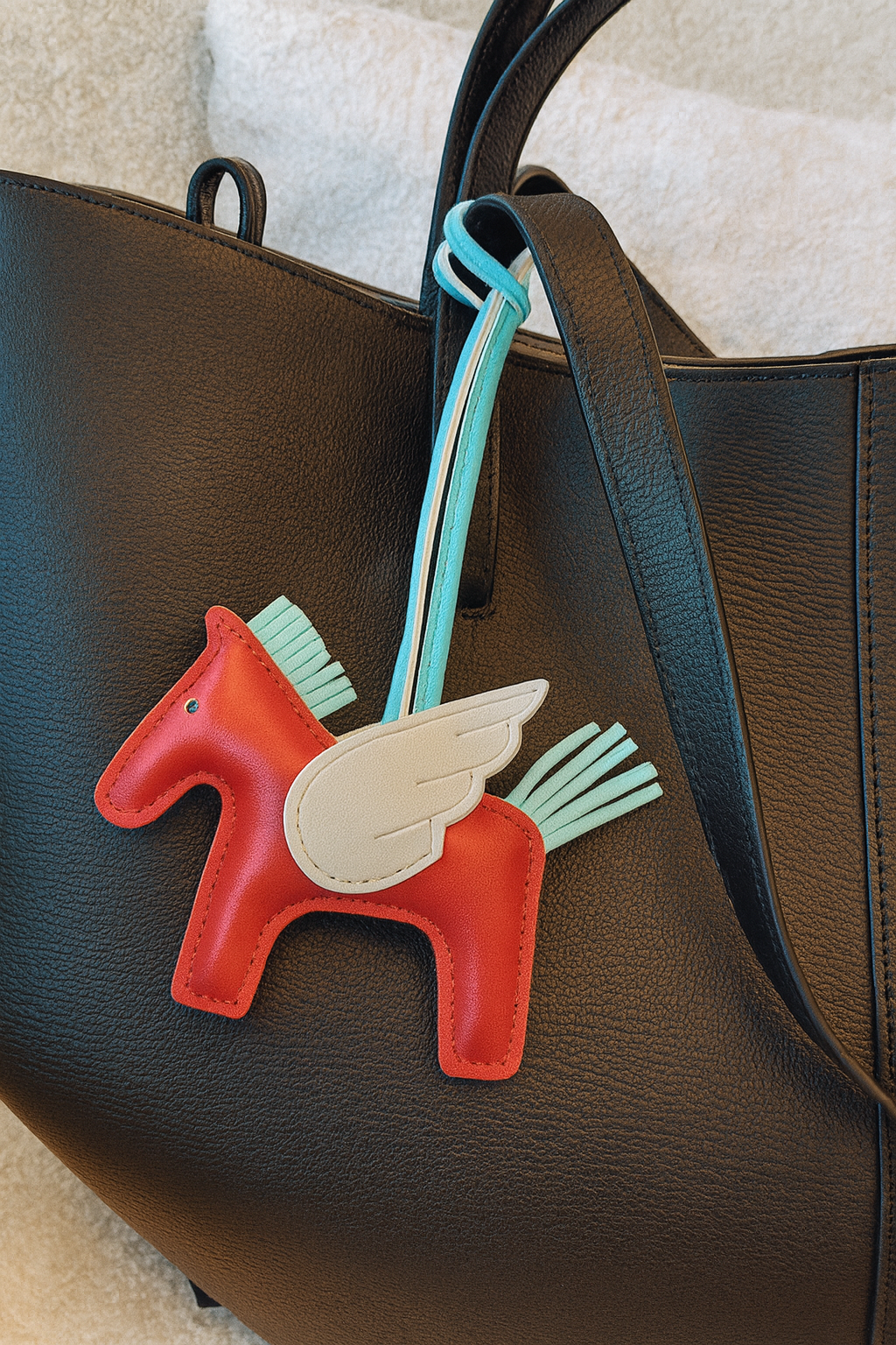 Flying Horse Charm– Red