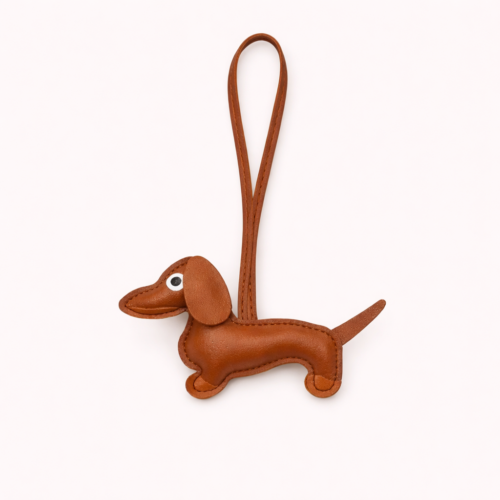Dachshund Charm - Light Brown
