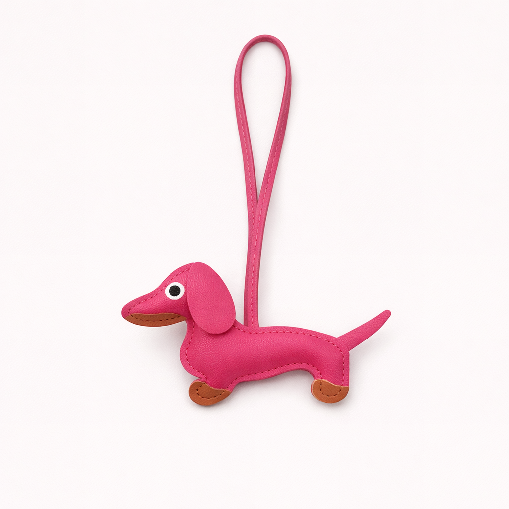 Dachshund Charm - Magenta