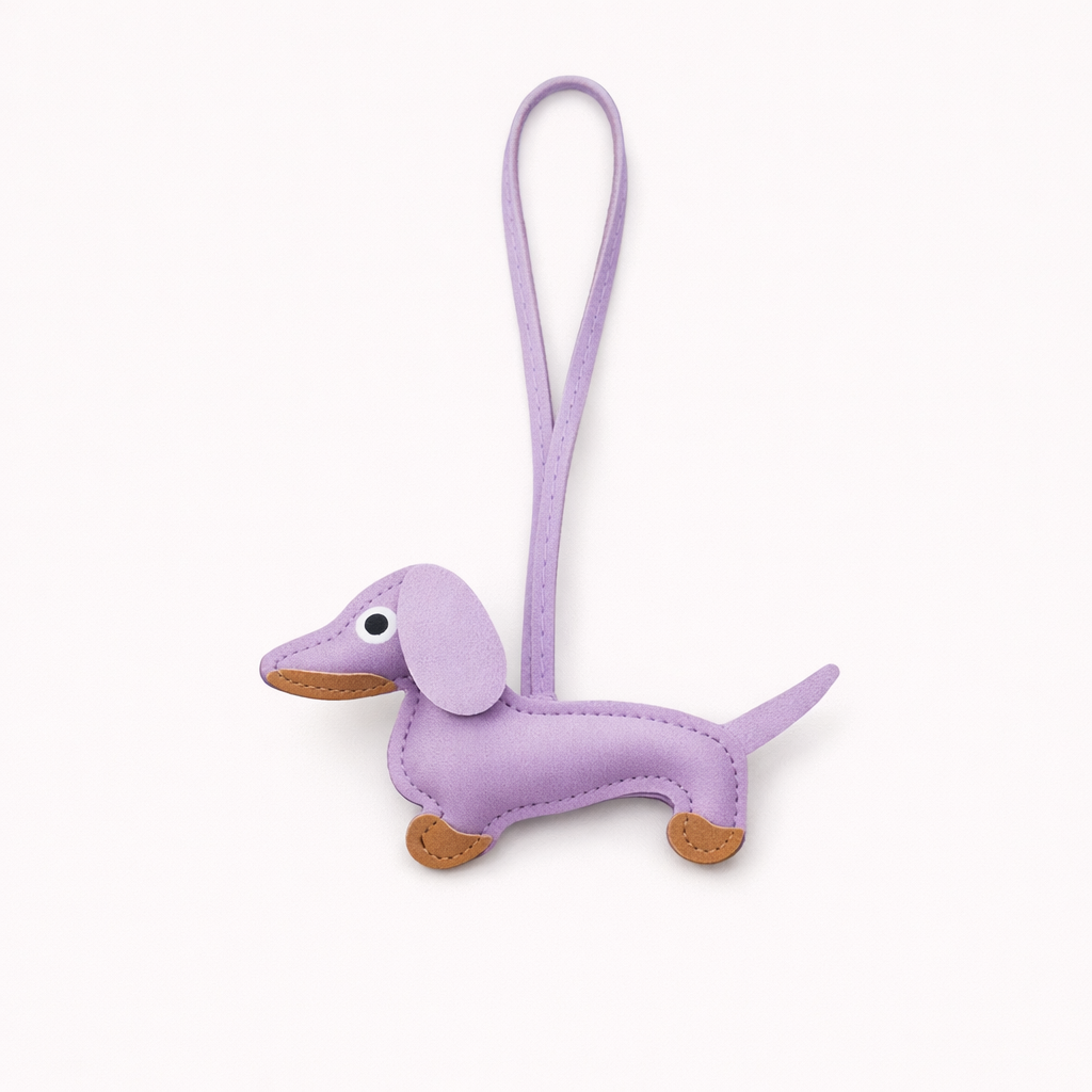 Dachshund Charm - Purple