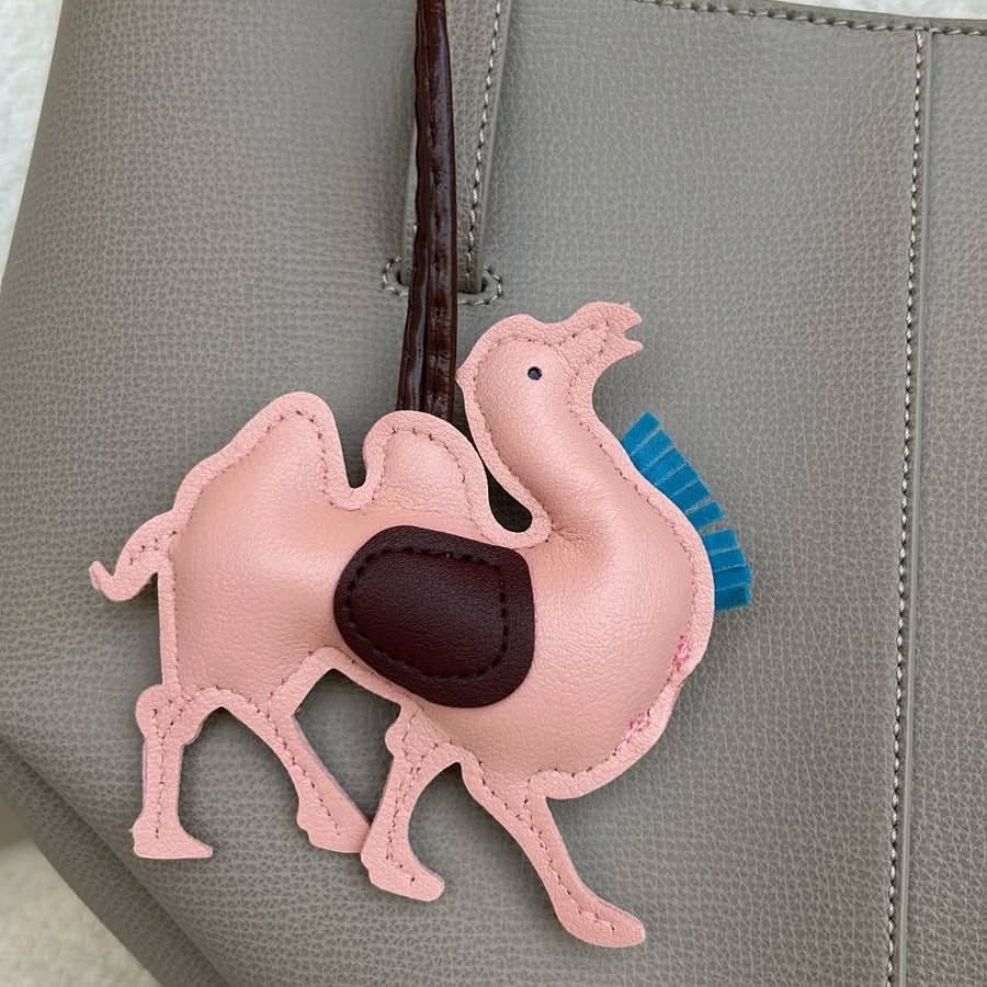 Pink Camel Charm