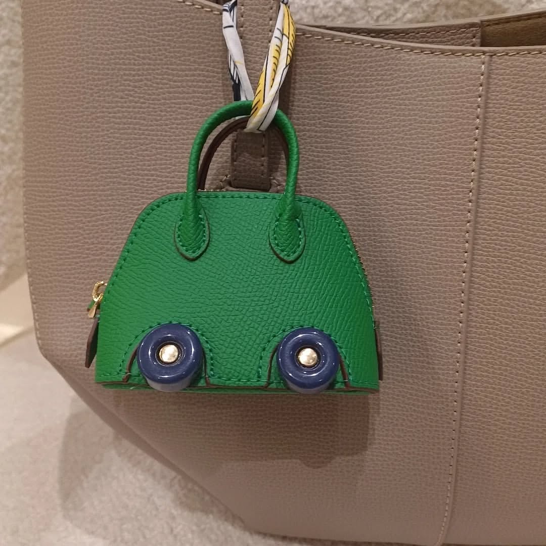 Green Birkin Car Charm