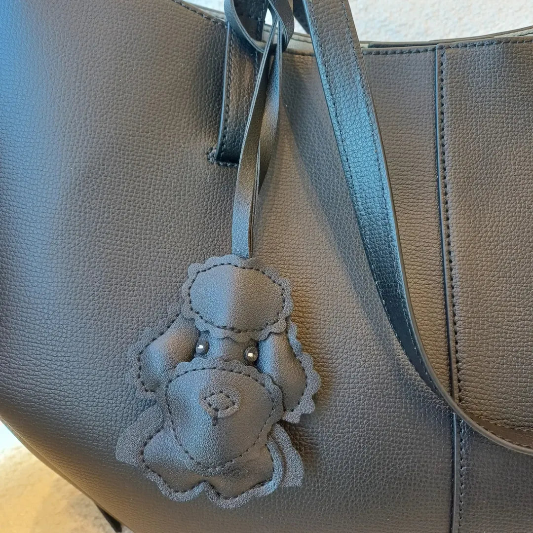 Black Poodle Charm