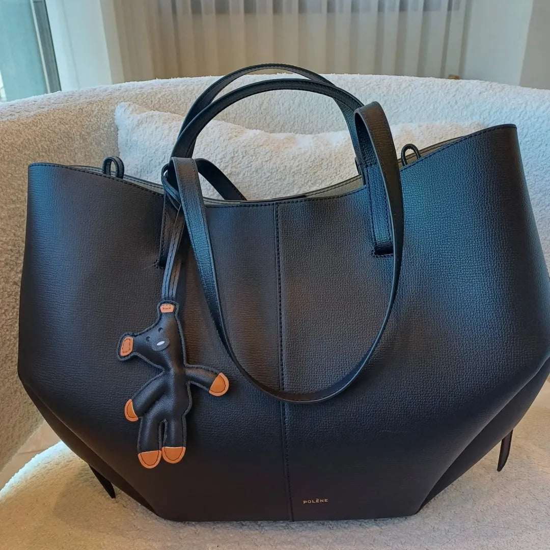 Mr Bean Bear Bag Charm – Black