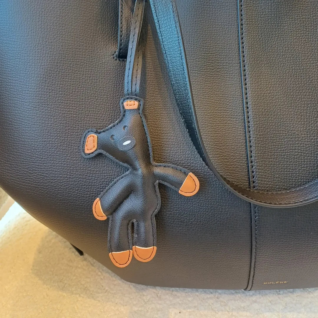 Mr Bean Bear Bag Charm – Black