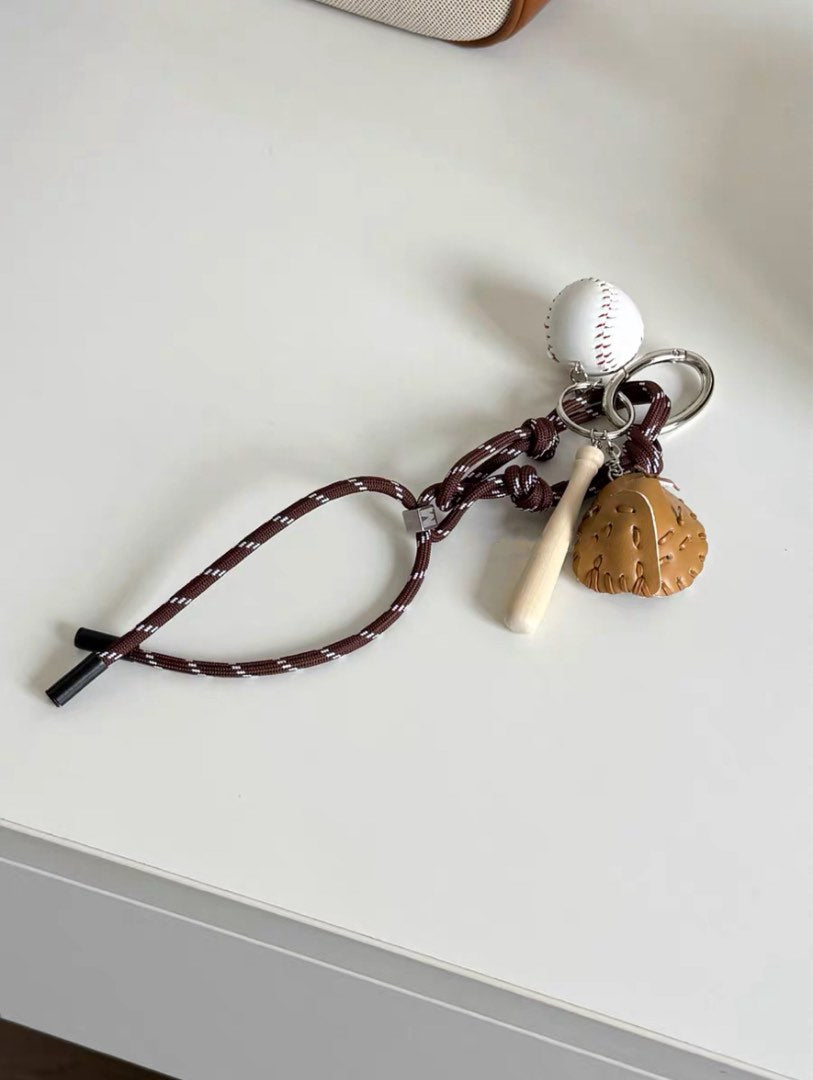 Baseball Bag Charm